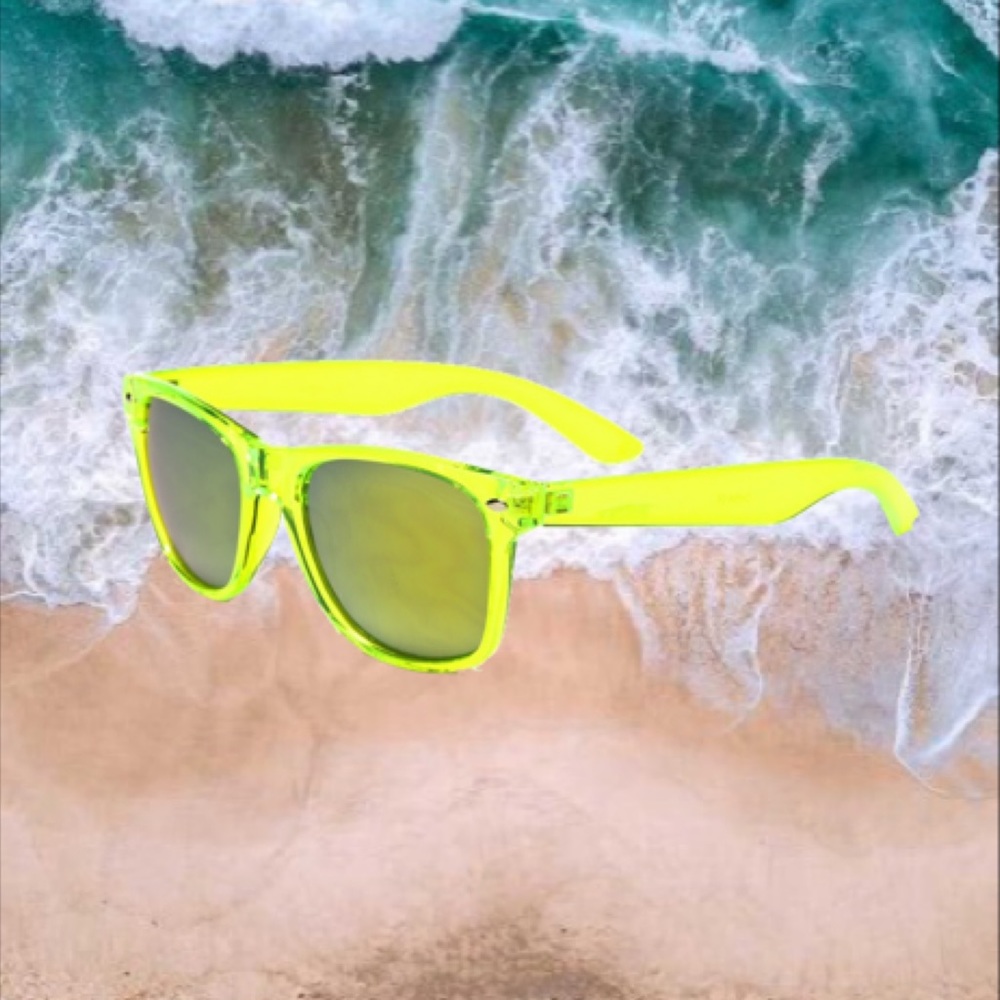 ⭐️2/$15 Neon Wayfarer Style Sunglasses